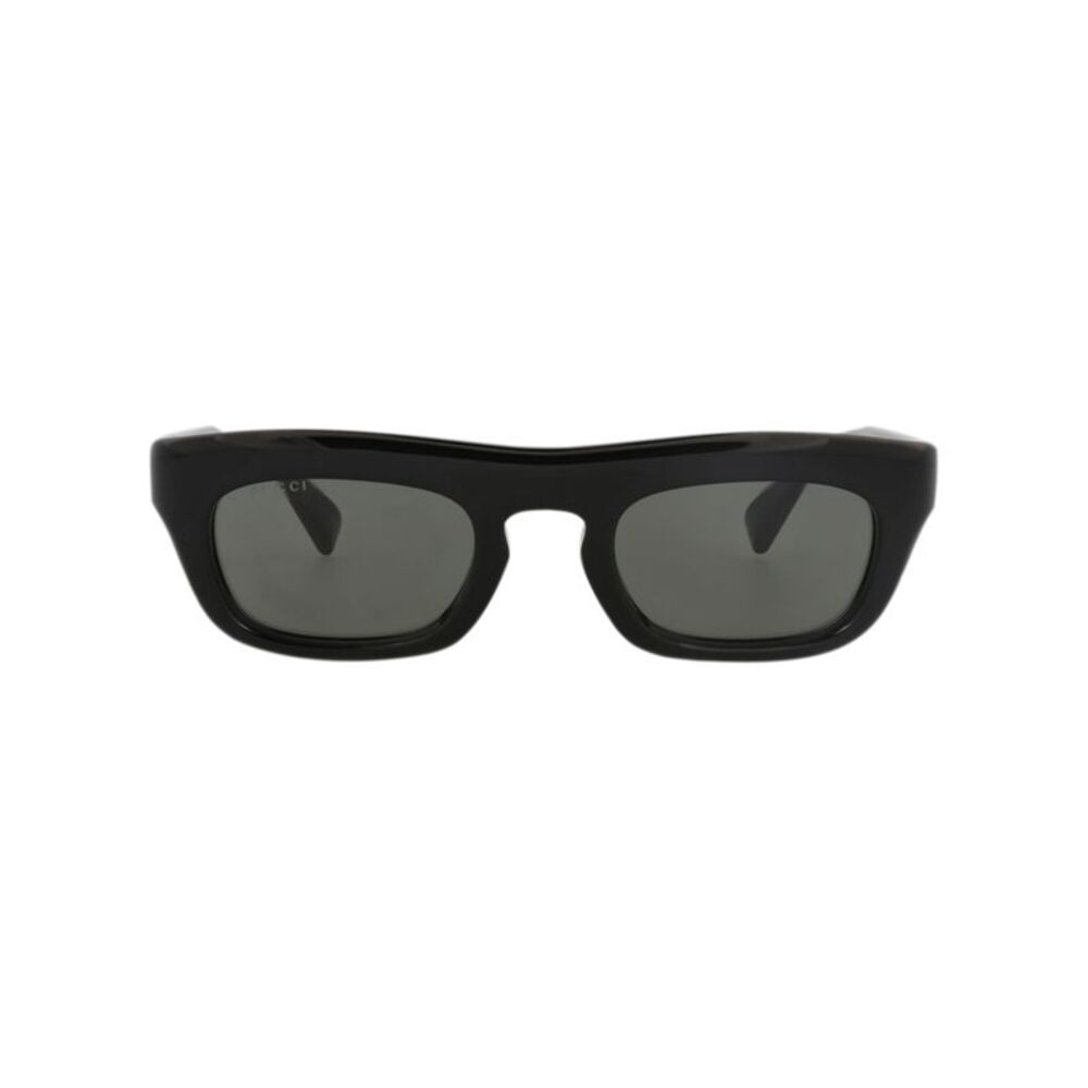 Gucci Square-Frame Recycled Acetate Sunglasses Black Mens